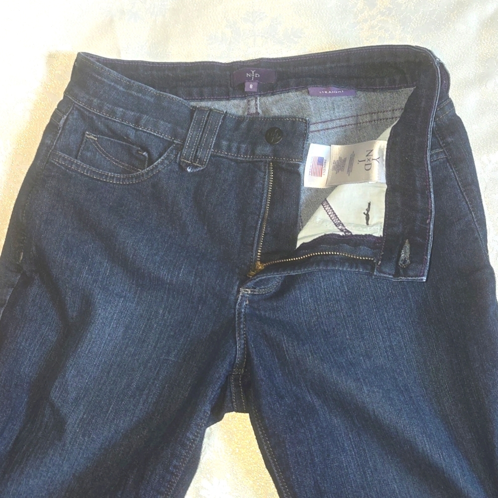 NYDY Womens jeans straight size 8